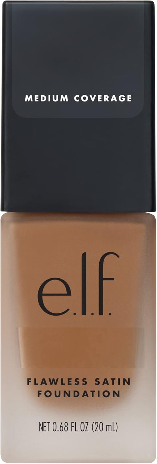 e.l.f. Flawless Satin Finish Foundation, Lightweight, Oil - free formula, Semi - Matte, SPF 15, All - Day Weare.l.f.609332813724FoundationFoundation