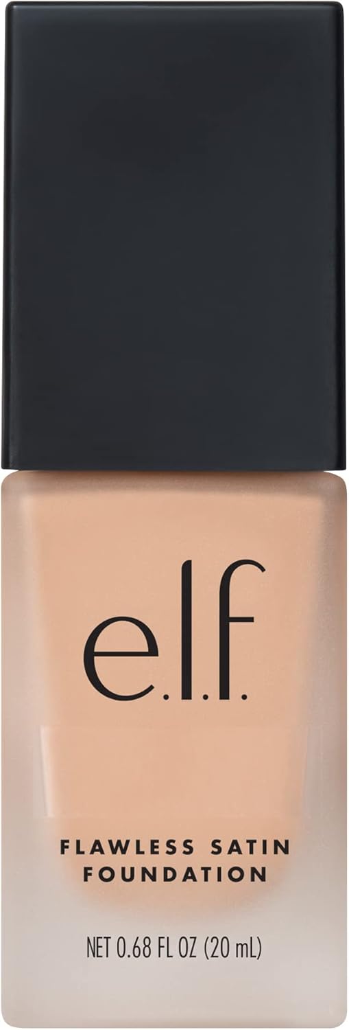 e.l.f. Flawless Satin Finish Foundation, Lightweight, Oil - free formula, Semi - Matte, SPF 15, All - Day Weare.l.f.609332813724FoundationFoundation