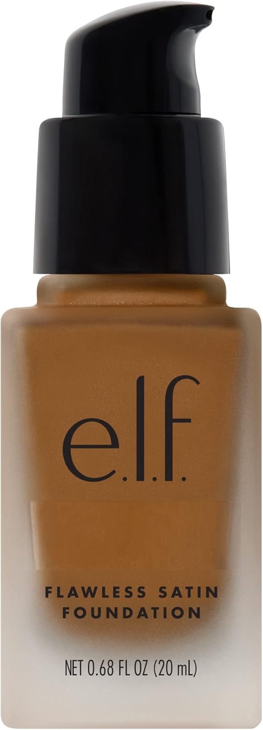 e.l.f. Flawless Satin Finish Foundation, Lightweight, Oil - free formula, Semi - Matte, SPF 15, All - Day Weare.l.f.609332813755FoundationFoundation