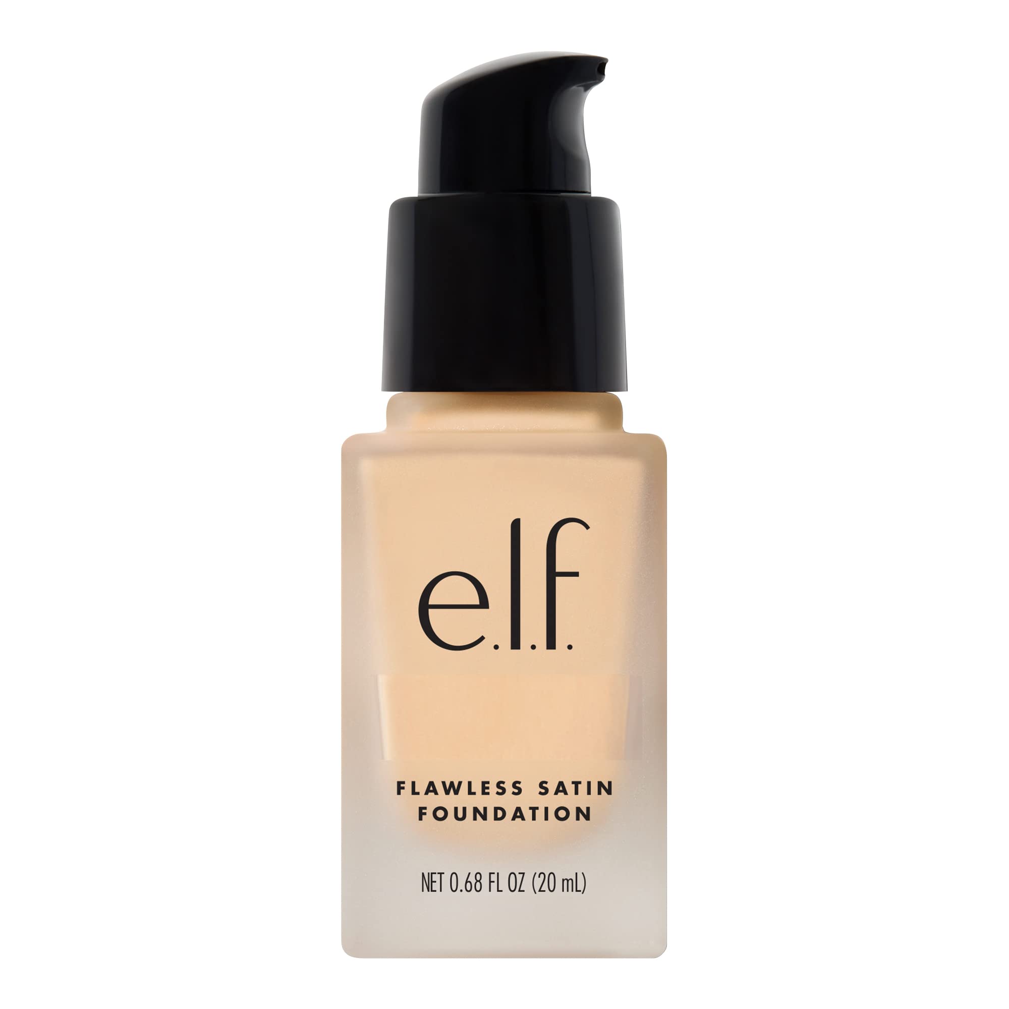 e.l.f. Flawless Satin Finish Foundation, Lightweight, Oil - free formula, Semi - Matte, SPF 15, All - Day Weare.l.f.609332831131FoundationFoundation