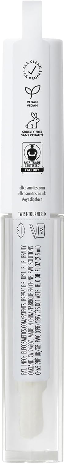 e.l.f. Lip Lacquer, Moisturizing, Shiny, Non - Sticky, Long Lasting, Provides Maximum Colour and Glides One.l.f.609332299641Lip GlossLip Gloss