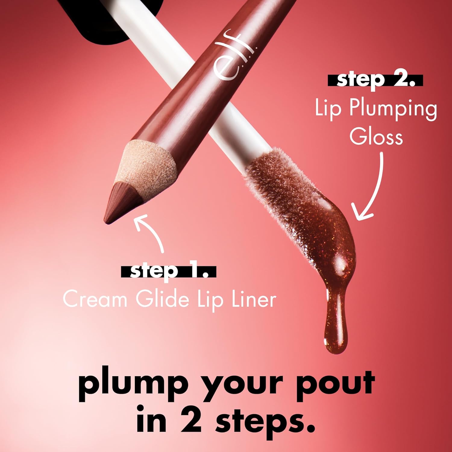 e.l.f. Lip Plumping Gloss, Hydrating, Nourishing, Invigorating, High - Shine, Plumps, Volumizes, Cools, Soothese.l.f.609332824539Lip GlossLip Gloss
