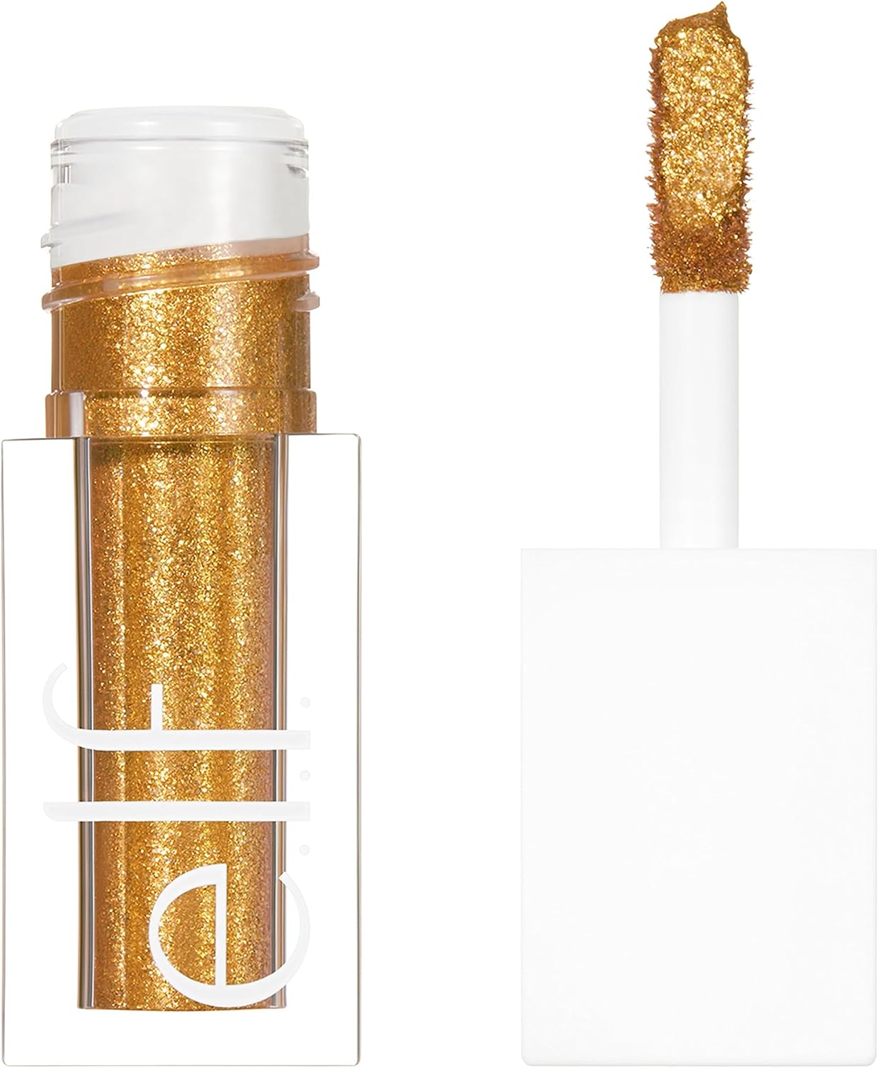 e.l.f. Liquid Glitter Eyeshadow, One Swipe Coverage, Long - Lasting Glitter - 24K Golde.l.f.609332834415EyeshadowEyeshadow