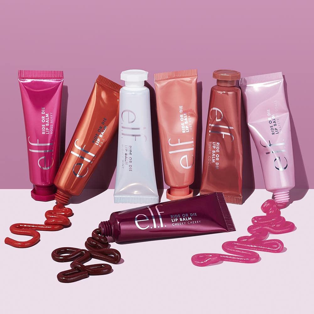e.l.f. Ride or Die Lip Balm, Sheer Finish, Repairs & Hydrates, Jojoba Oil & Vegan Collagen - 12 ge.l.f.609332833760Lip BalmLip Balm
