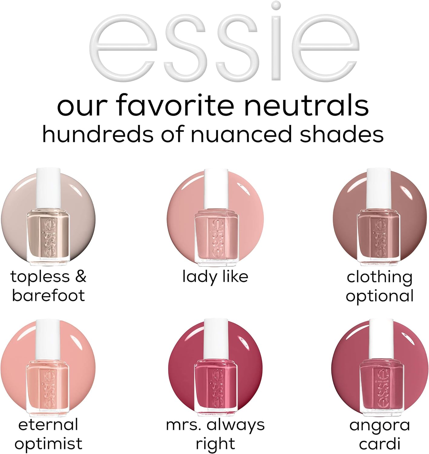 essie original enamel nail polish - NudesDealzlot095008000855