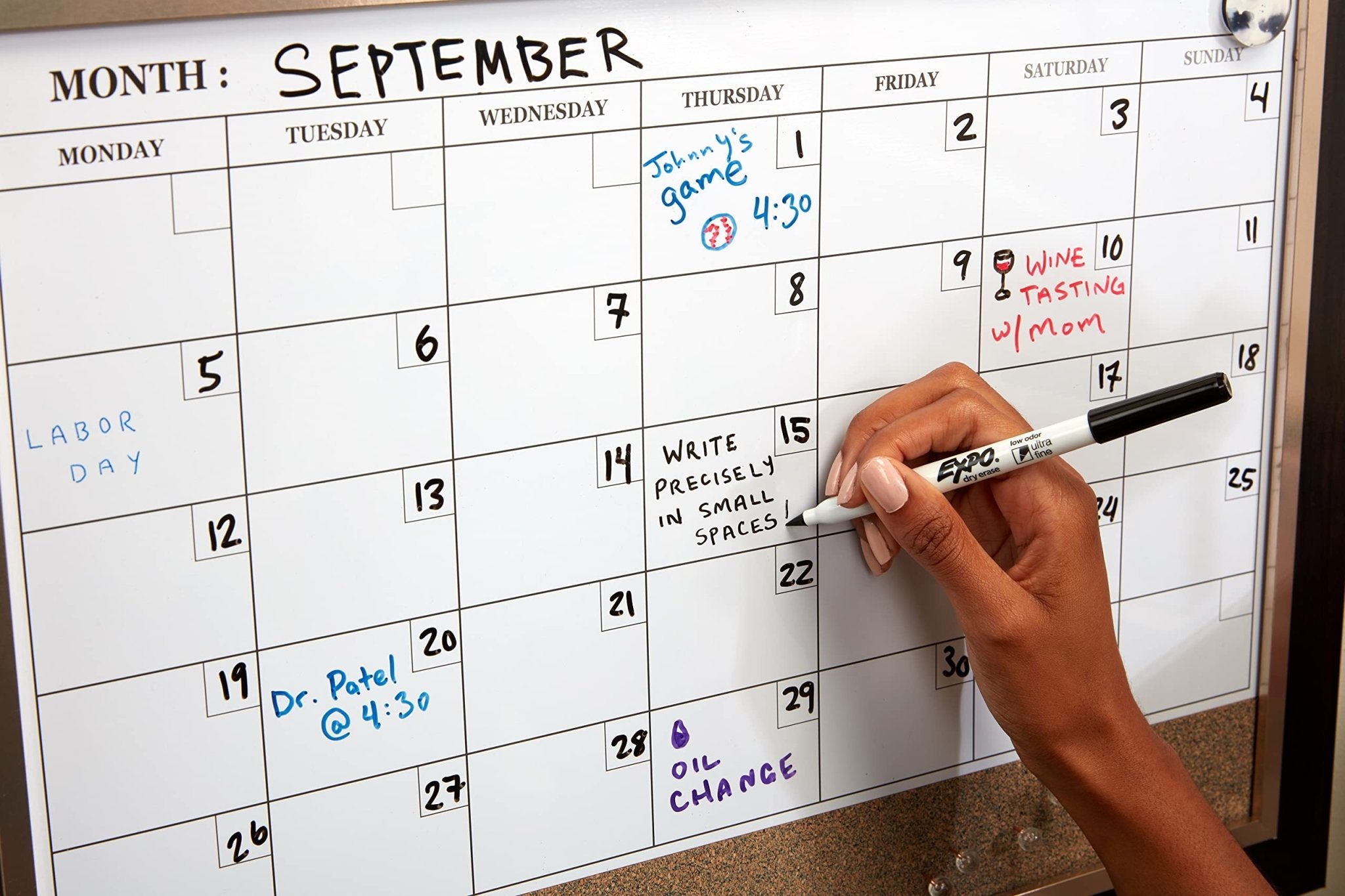 Expo Low Odor Dry Erase Markers, Ultra Fine Tip - 4 CountExpo071641072954White Board Color MarkerWhite Board Color Marker