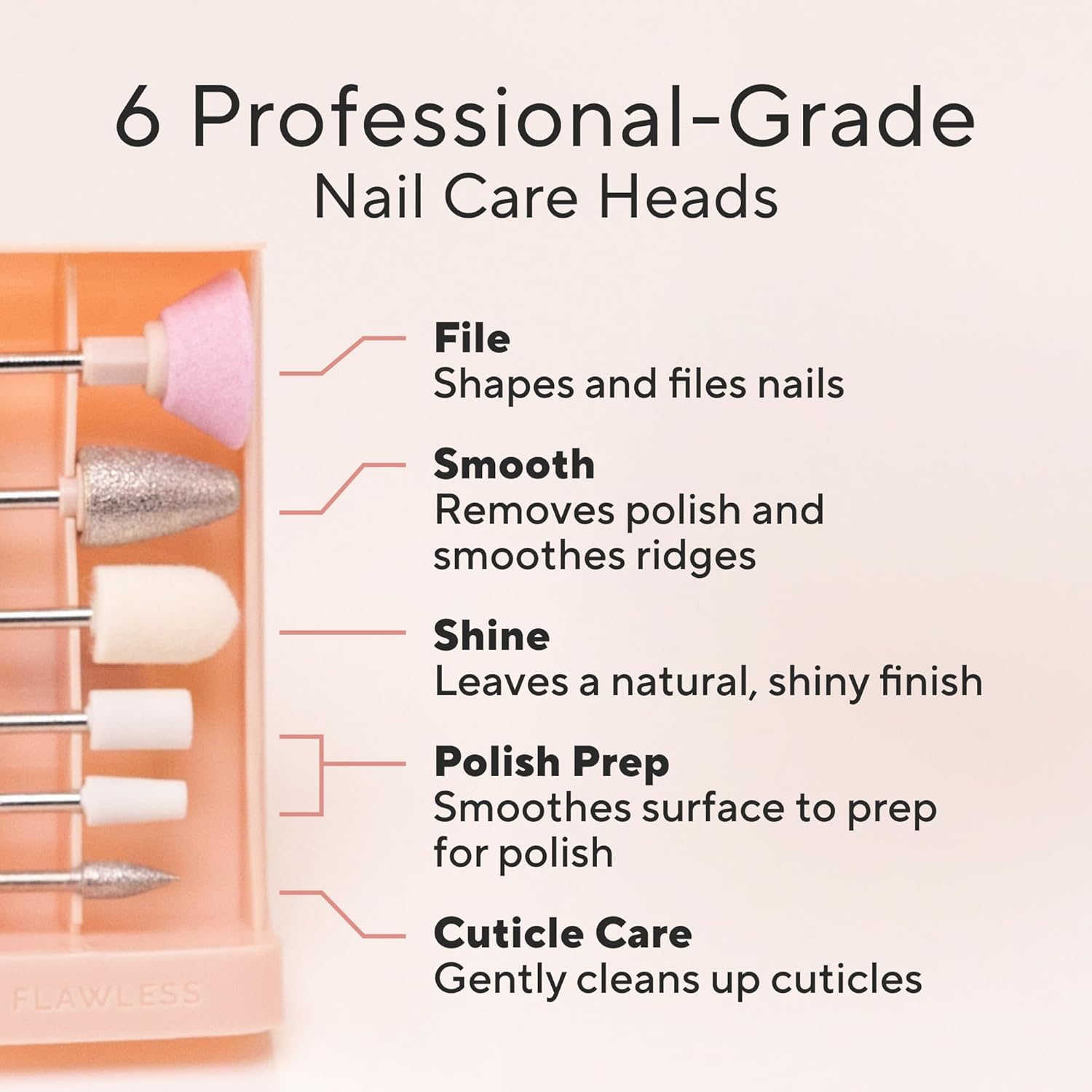 Finishing Touch Flawless Mani - Salon Nails Kit, Electronic Nail File and Full Manicure and Pedicure ToolFinishing Touch754502046034Manicure and Pedicure SetManicure and Pedicure Set