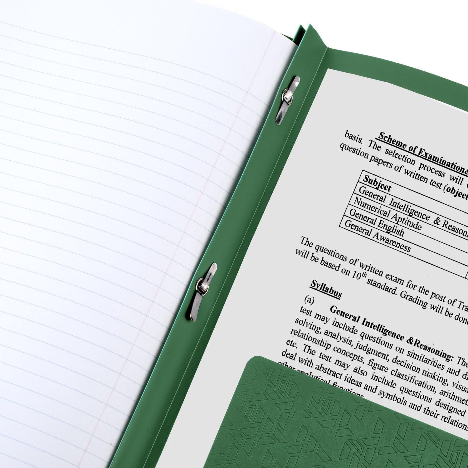 Five Star 2 Pocket Folders with Prong Fasteners, Stay - Put Folder - 1 CountFive Star043100340300Pocket FolderPocket Folder