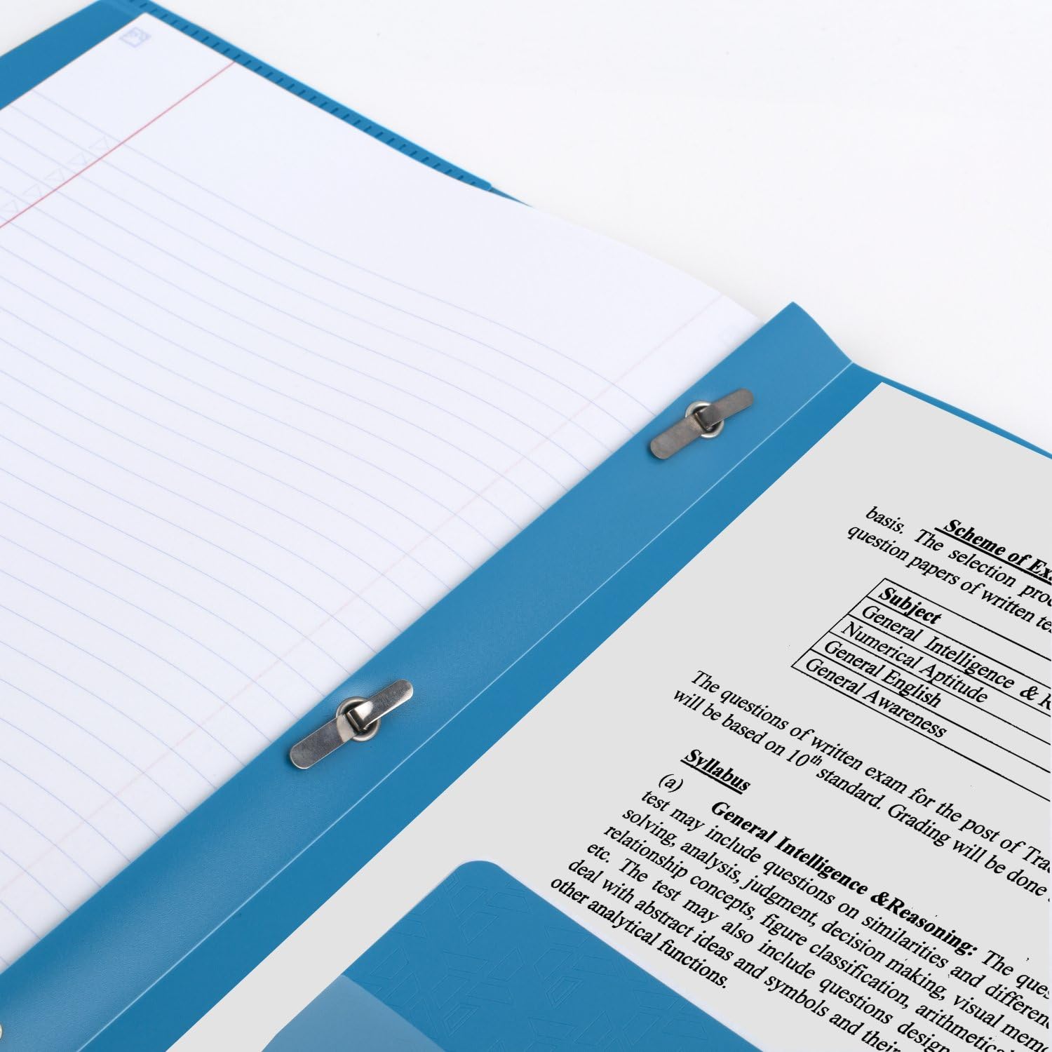 Five Star 2 Pocket Folders with Prong Fasteners, Stay - Put Folder - 1 CountFive Star043100340300Pocket FolderPocket Folder