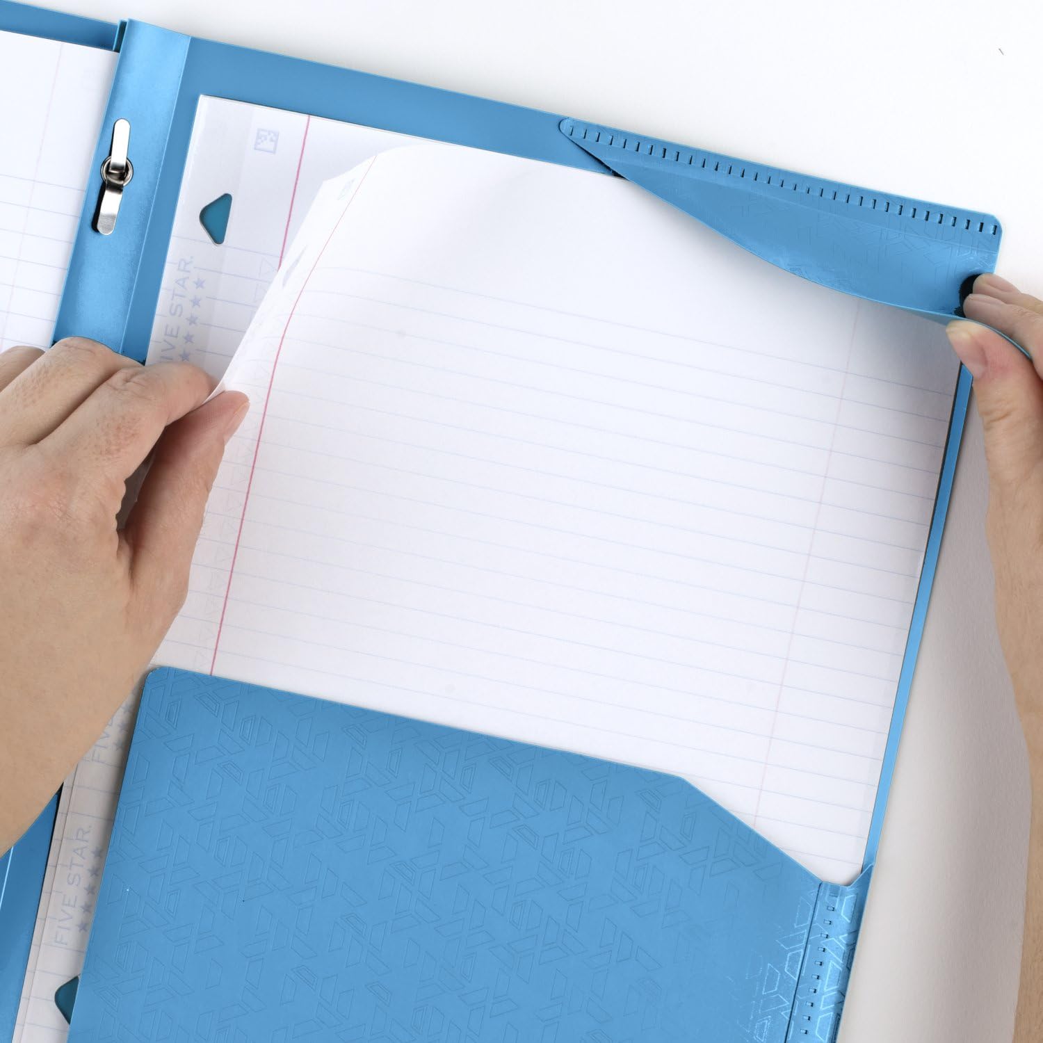 Five Star 2 Pocket Folders with Prong Fasteners, Stay - Put Folder - 1 CountFive Star043100340300Pocket FolderPocket Folder