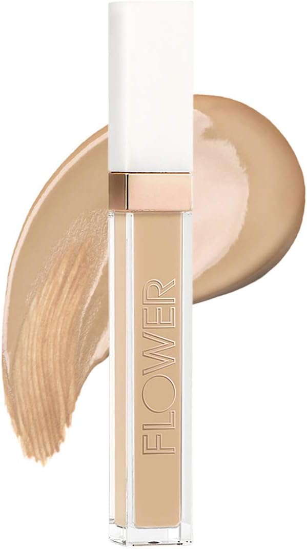 FLOWER BEAUTY By Drew Barrymore Light Illusion Full Coverage Concealer - Diffuse Dark Under Eye Circles, Blurs Blemishes, Weightless Formula, Crease Proof MakeupFLOWER BEAUTY840797115293ConcealerConcealer