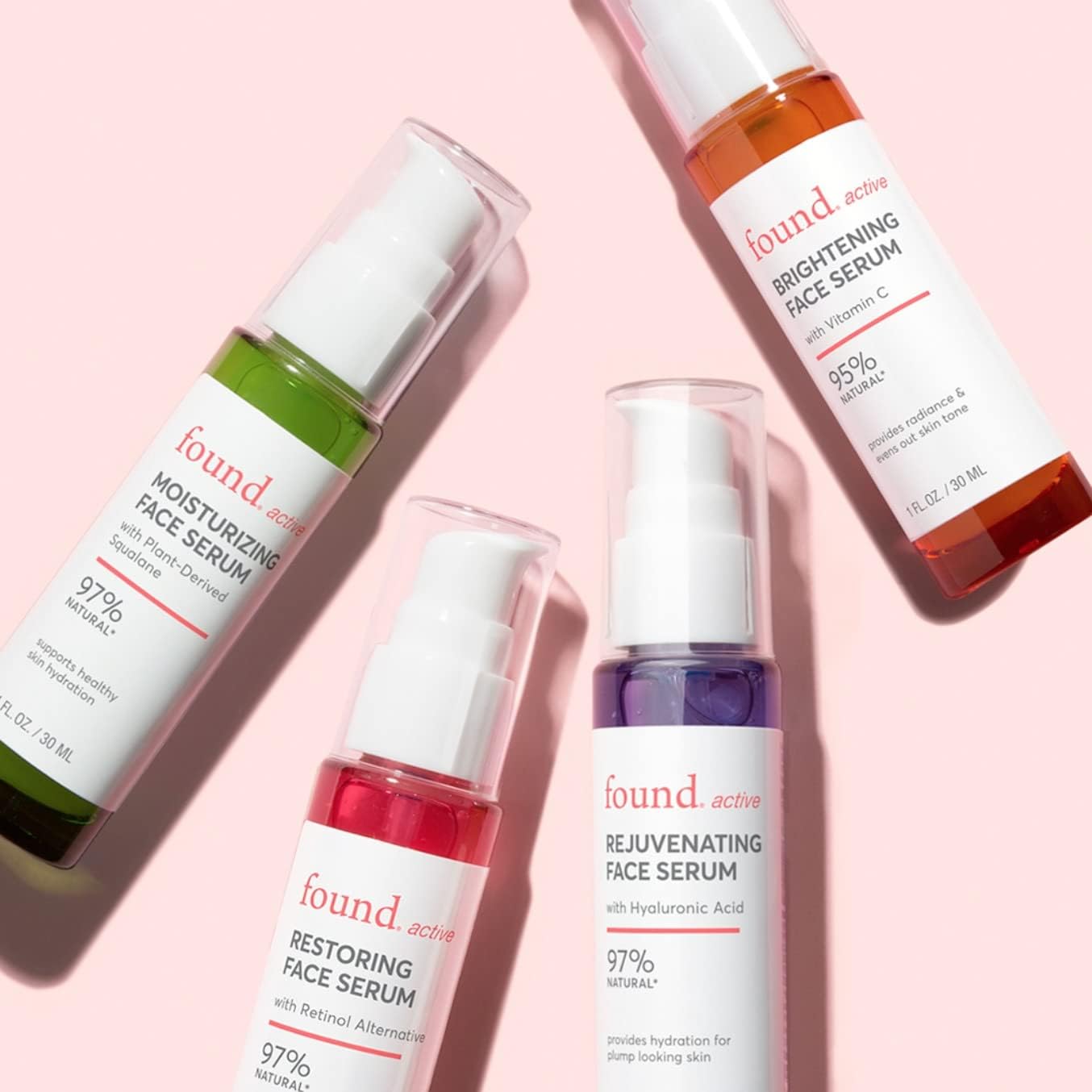 Found. Active Rejuvenating Face Serum with Hyaluronic Acid Lightweight, Provides Ultimate Hydration for Plump & Youthful - Looking Looking Skin - 1 Fl OzFound.811170031516Face SerumFace Serum