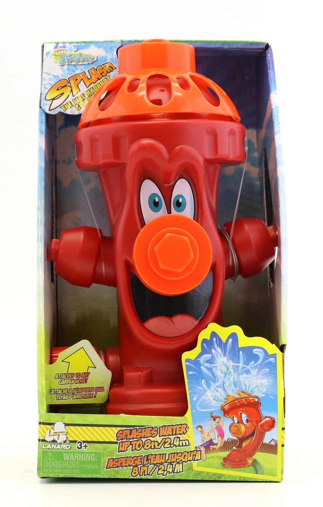 Fun Splashers Fire Hydrant Kids Sprinkler, Attach Water Sprinkler to any garden hoseFun Splashers751738241820Water playWater play