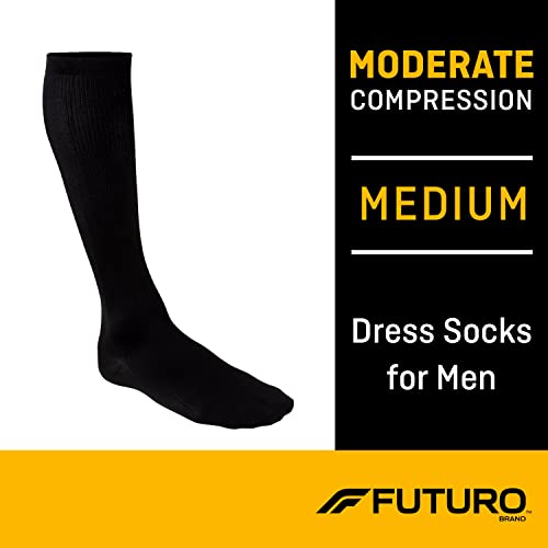 Futuro Dress Socks for Men, Helps Improve Circulation to Help Minmize Swelling - BlackFuturo051131215887Compression socksCompression socks