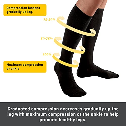 Futuro Dress Socks for Men, Helps Improve Circulation to Help Minmize Swelling - BlackFuturo051131215887Compression socksCompression socks