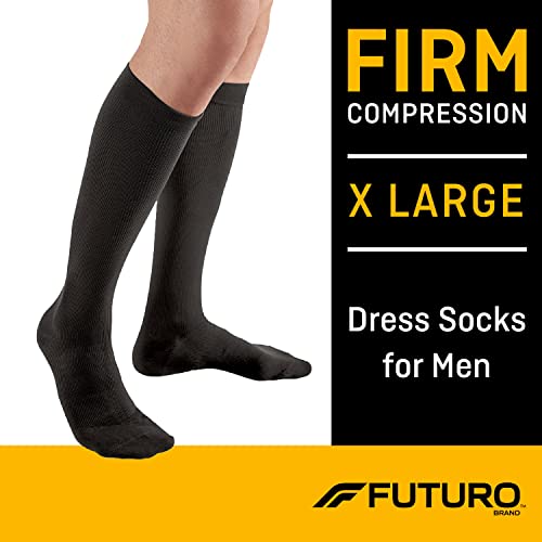 Futuro Dress Socks for Men, Helps Improve Circulation to Help Minmize Swelling - BlackFuturo051131215887Compression socksCompression socks