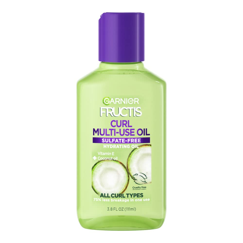 Garnier Fructis Curl Multi - Use Sulfate free Hydrating Oil for All Curl Types - 111 mlGarnier603084071357Hair OilHair Oil