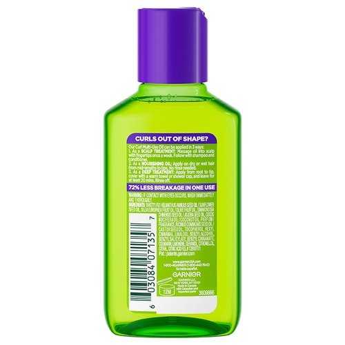Garnier Fructis Curl Multi - Use Sulfate free Hydrating Oil for All Curl Types - 111 mlGarnier603084071357Hair OilHair Oil