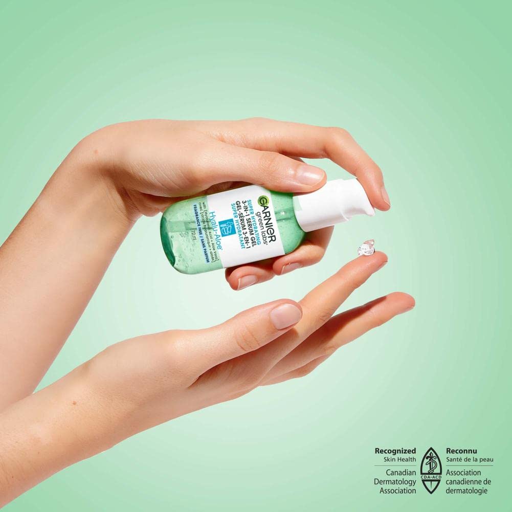 Garnier green labs Super Hydrating 3 in 1 Serum Gel with Hyaluronic Acid + Aloe Vera - 72 mlGarnier603084070084CleanserCleanser