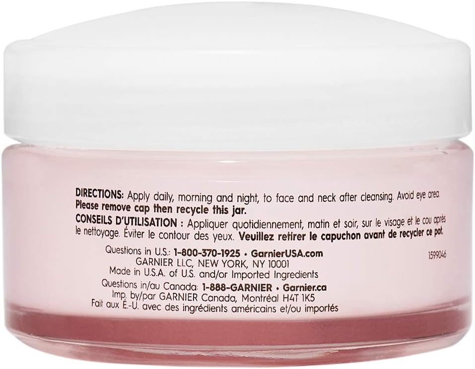 Garnier SkinActive 24H Moisture Cream with Rose Water and Hyaluronic Acid, Face Moisturizer - 48gGarnier603084571253Face MoisturizersFace Moisturizers