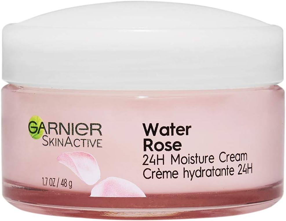 Garnier SkinActive 24H Moisture Cream with Rose Water and Hyaluronic Acid, Face Moisturizer - 48gGarnier603084571253Face MoisturizersFace Moisturizers