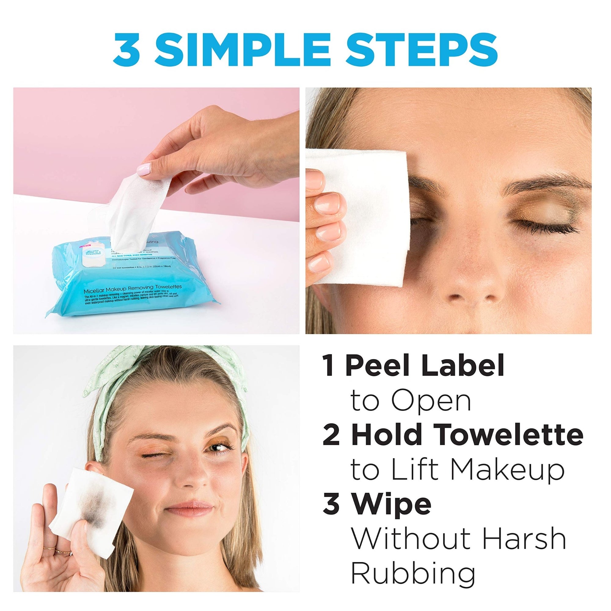 Garnier SkinActive Micellar Facial Cleanser & Makeup Remover Wipes for Waterproof Makeup - 25 CountGarnier603084496969cleanser wipescleanser wipes