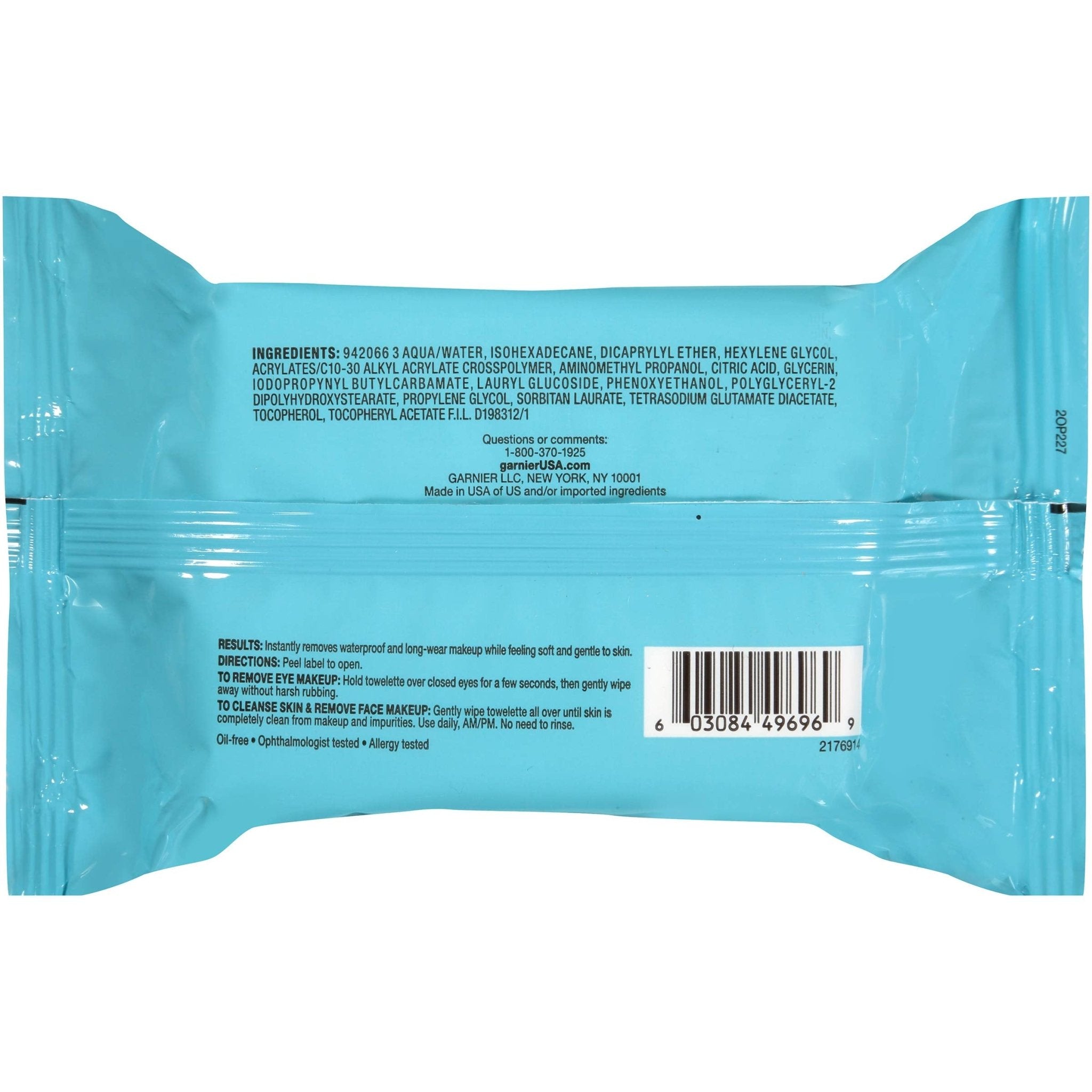 Garnier SkinActive Micellar Facial Cleanser & Makeup Remover Wipes for Waterproof Makeup - 25 CountGarnier603084496969cleanser wipescleanser wipes