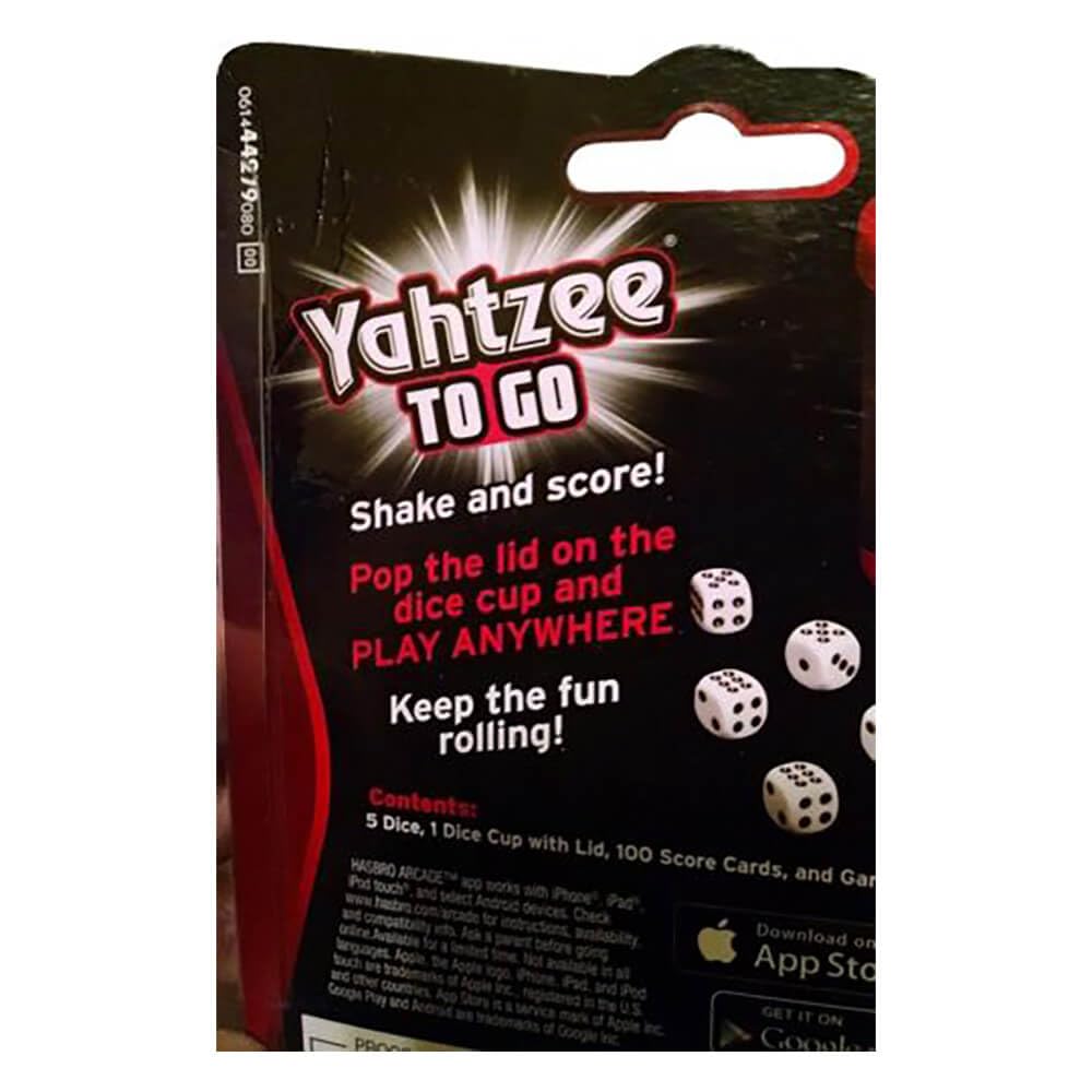 Hasbro Gaming - Yahtzee To GoHasbro787793319907Board GamesBoard Games