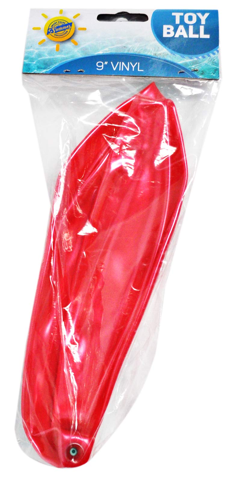 Home Smart 9 Inches Vinyl Toy Ball - Assorted ColorsHome Smart841409103981Beach BallsBeach Balls