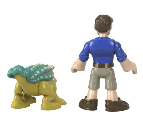 Imaginext Jurassic Camp Cretaceous & Ben Dinosaur Toy Set For Preschool Kids, 2 PiecesImaginext194735010820Play FiguresPlay Figures