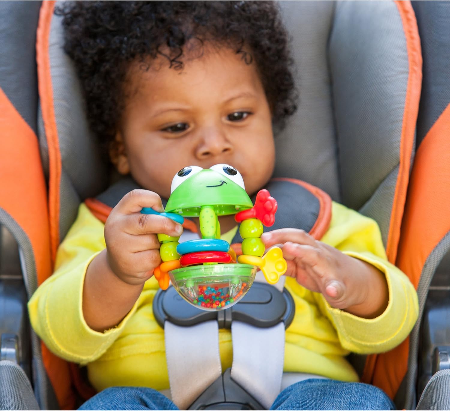 Infantino Flip Flop Frog RattleInfantino773554068429Baby ToysBaby Toys