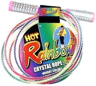 JA - RU Basix Crystal Jump Rope with Lazer Handles - 7 FtJA - RU885968500553Jump RopeJump Rope