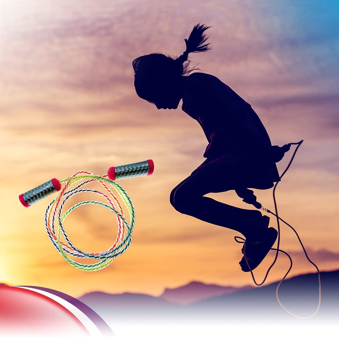 JA - RU Basix Crystal Jump Rope with Lazer Handles - 7 FtJA - RU885968500553Jump RopeJump Rope