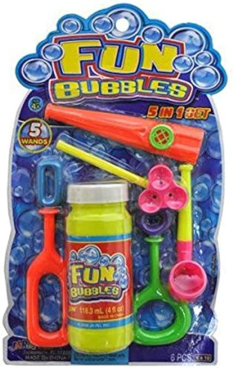 JA - RU FUN BUBBLES 5 in 1 SETJA - RU075656015203Bubble MakerBubble Maker