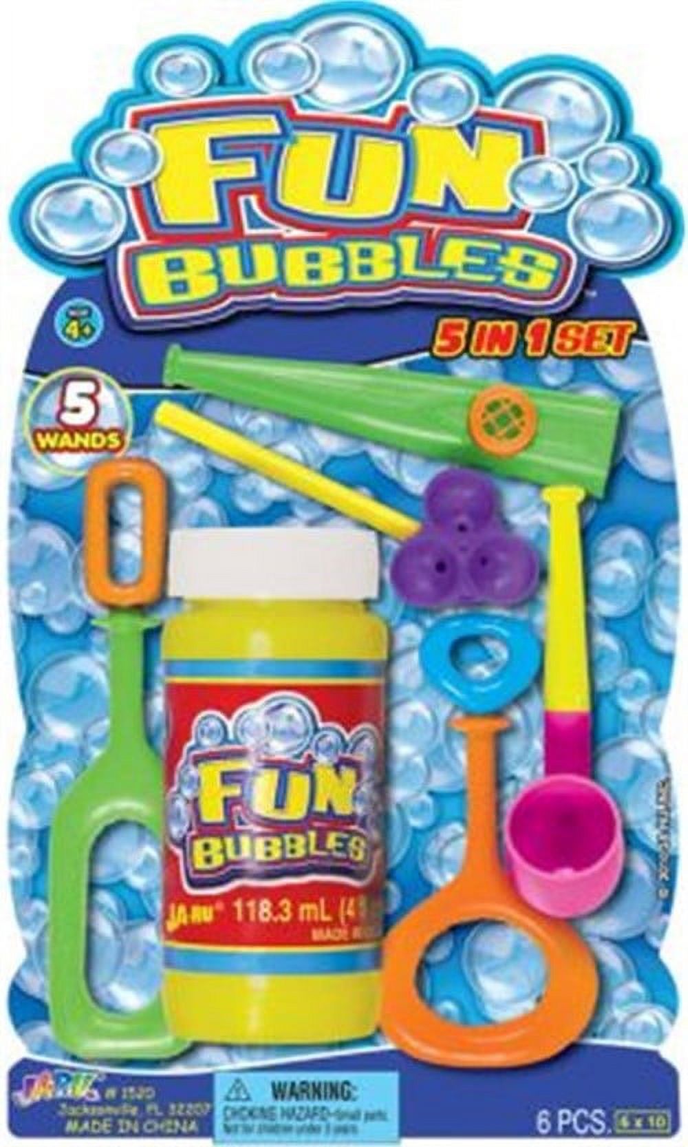 JA - RU FUN BUBBLES 5 in 1 SETJA - RU075656015203Bubble MakerBubble Maker