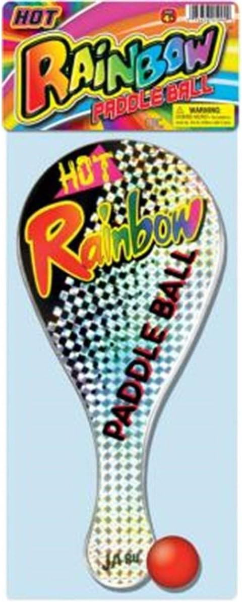 Ja - Ru RAINBOW PADDLE BALLJA - RU075656019942Paddle ballPaddle ball