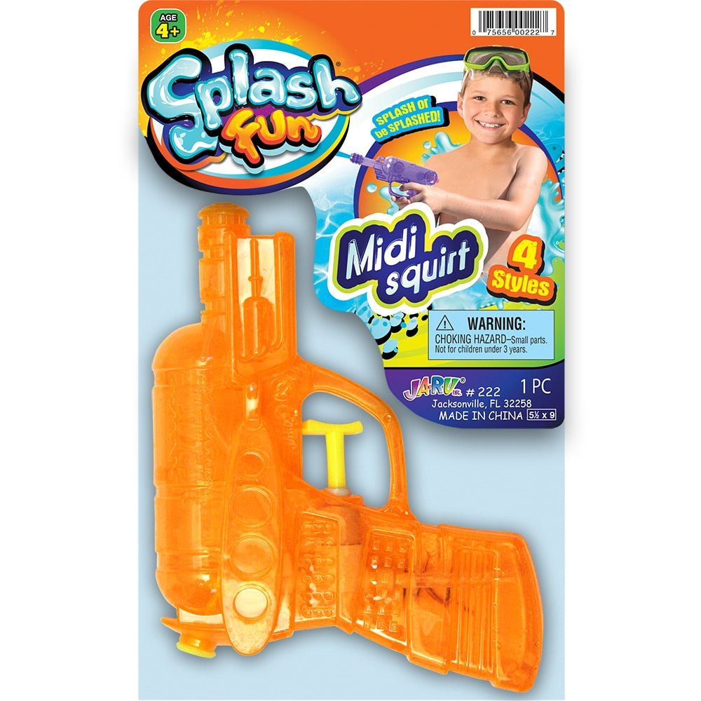 JA - RU Splash fun midi squirt blaster Water GunJA - RU075656002227Water PistolsWater Pistols