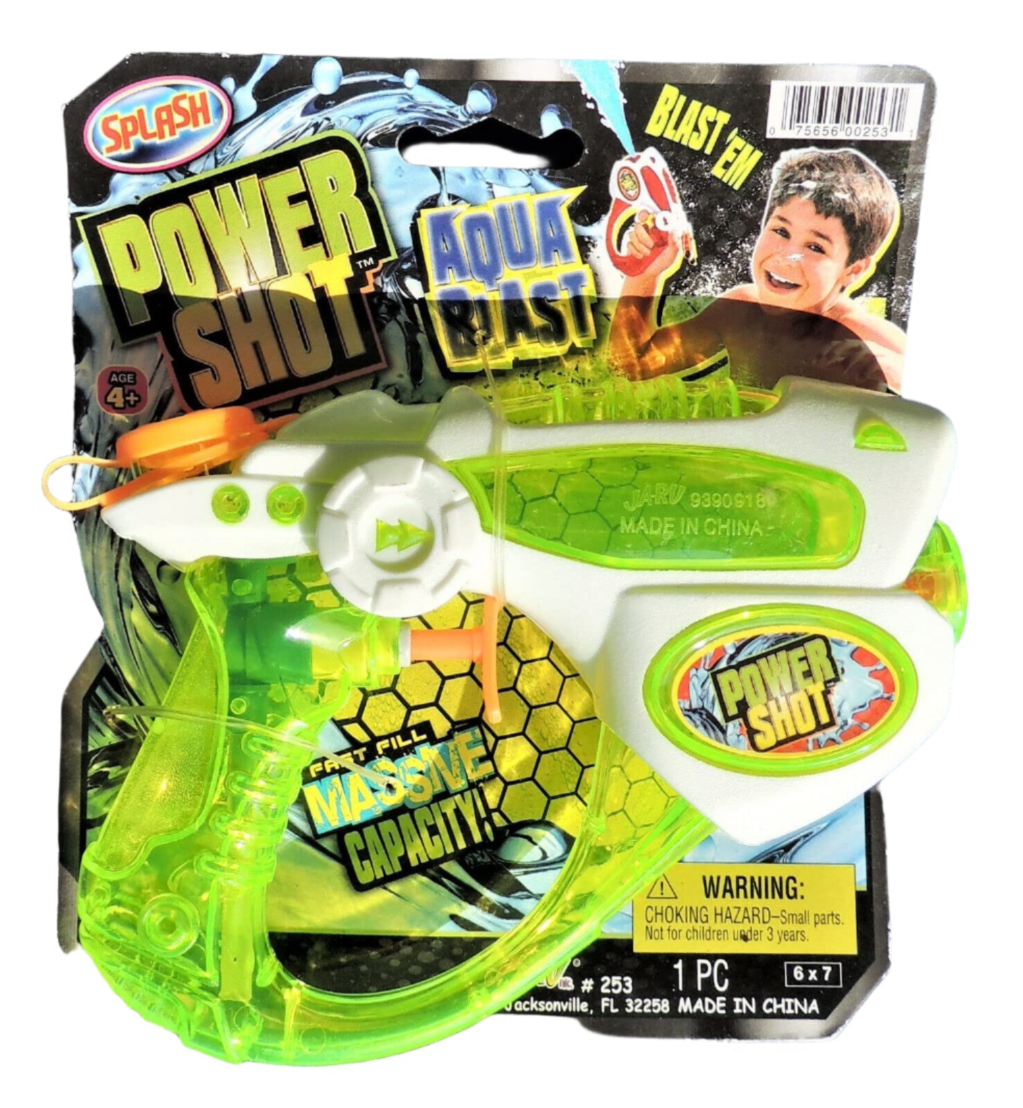 JA - RU Splash Power Shot Aqua BlastJA - RU075656002531Water PistolsWater Pistols