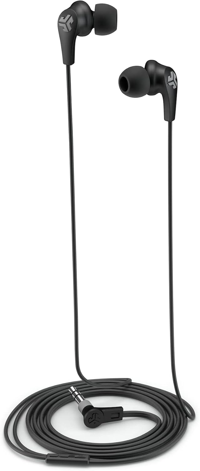 JLab JBuds2 Signature Wired Earbuds, Ergonomic Fit - BlackJLab878376002184Wired EarbudsWired Earbuds