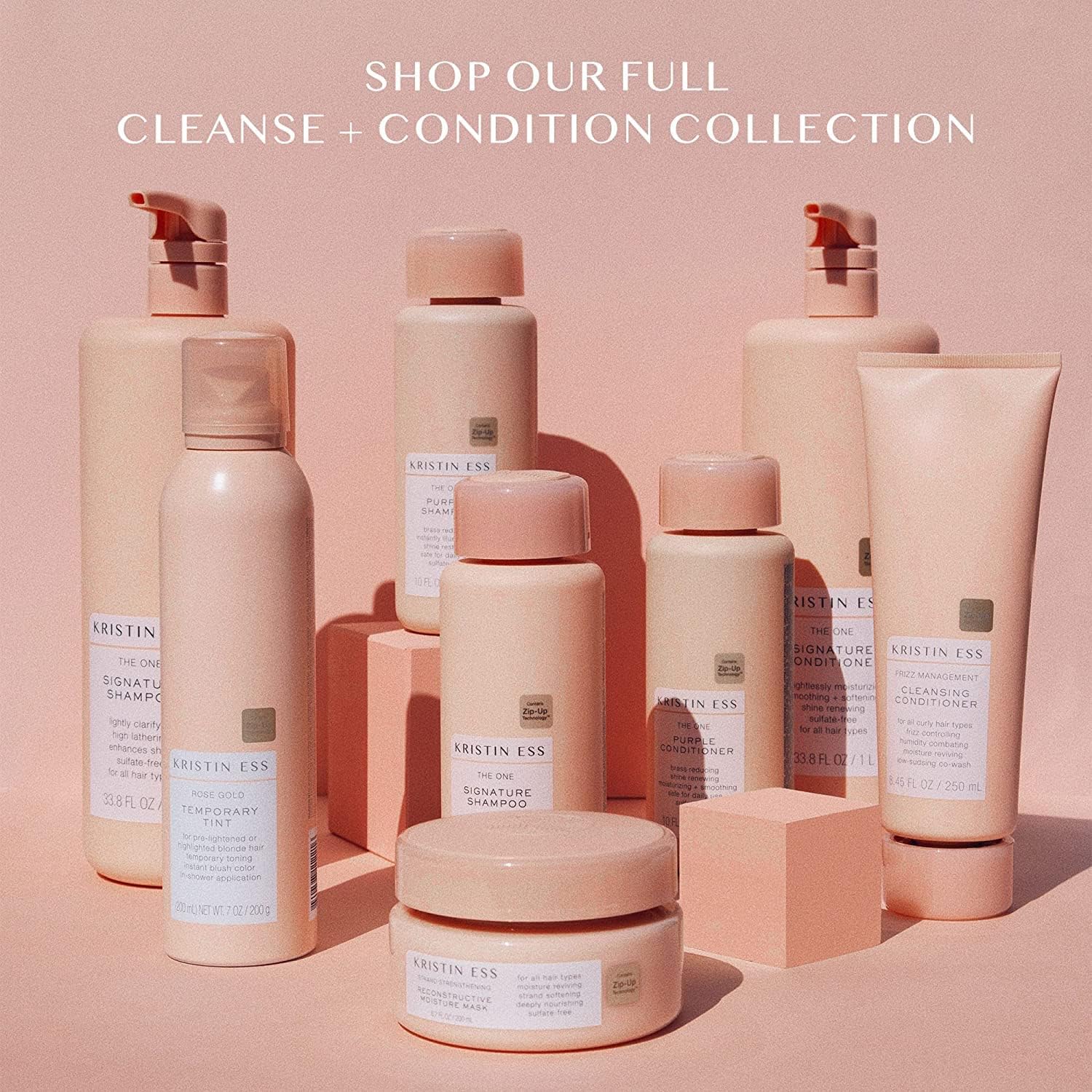 Kristin Ess Rose Gold Temporary Tint Spray - 200 gKristin Ess840797112216Hair ColorHair Color