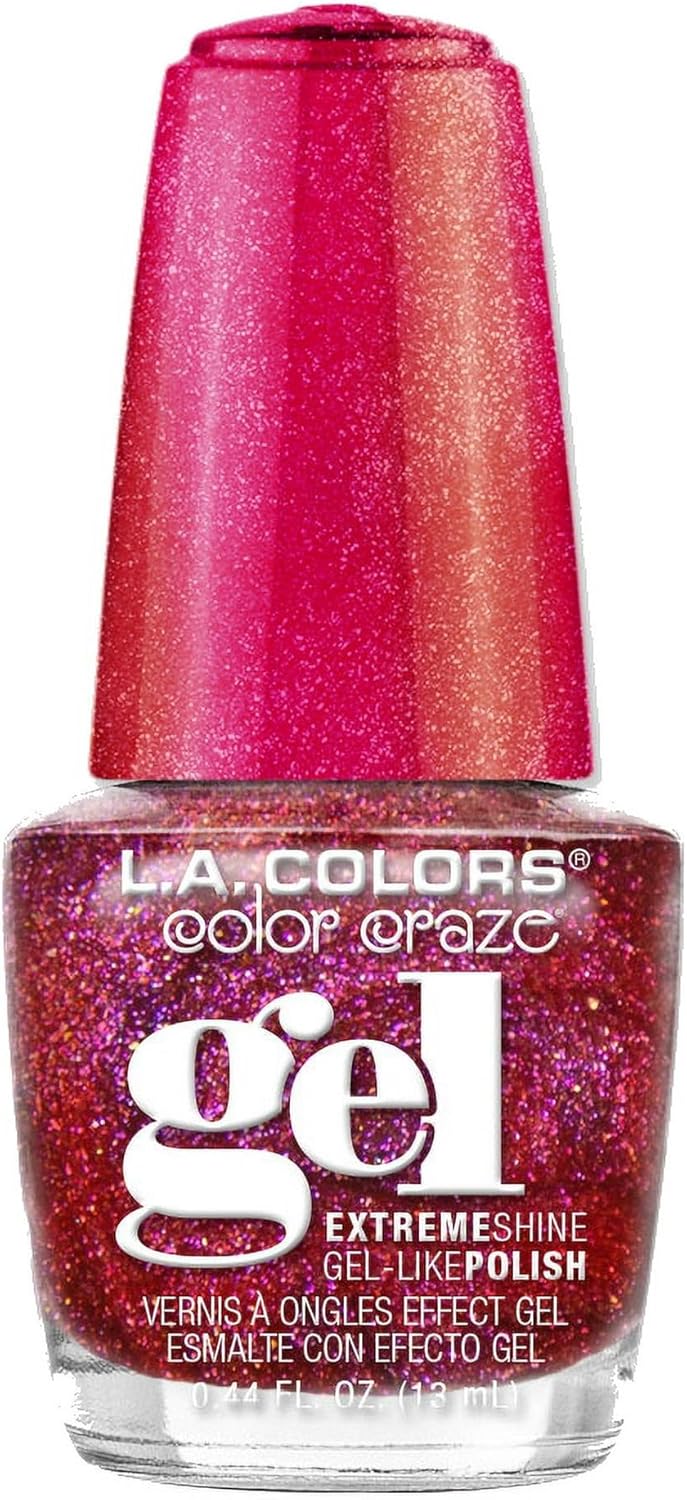 L.A. COLORS color craze Gel extreme shine - 13 mlL.A. COLORS081555511807Nail PolishNail Polish