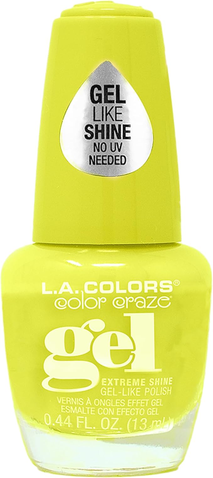 L.A. COLORS color craze Gel extreme shine - 13 mlL.A. COLORS081555512231Nail PolishNail Polish