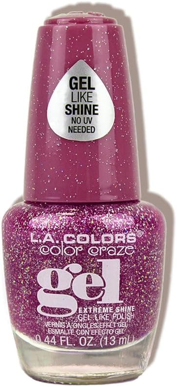 L.A. COLORS color craze Gel extreme shine - 13 mlL.A. COLORS081555512798Nail PolishNail Polish