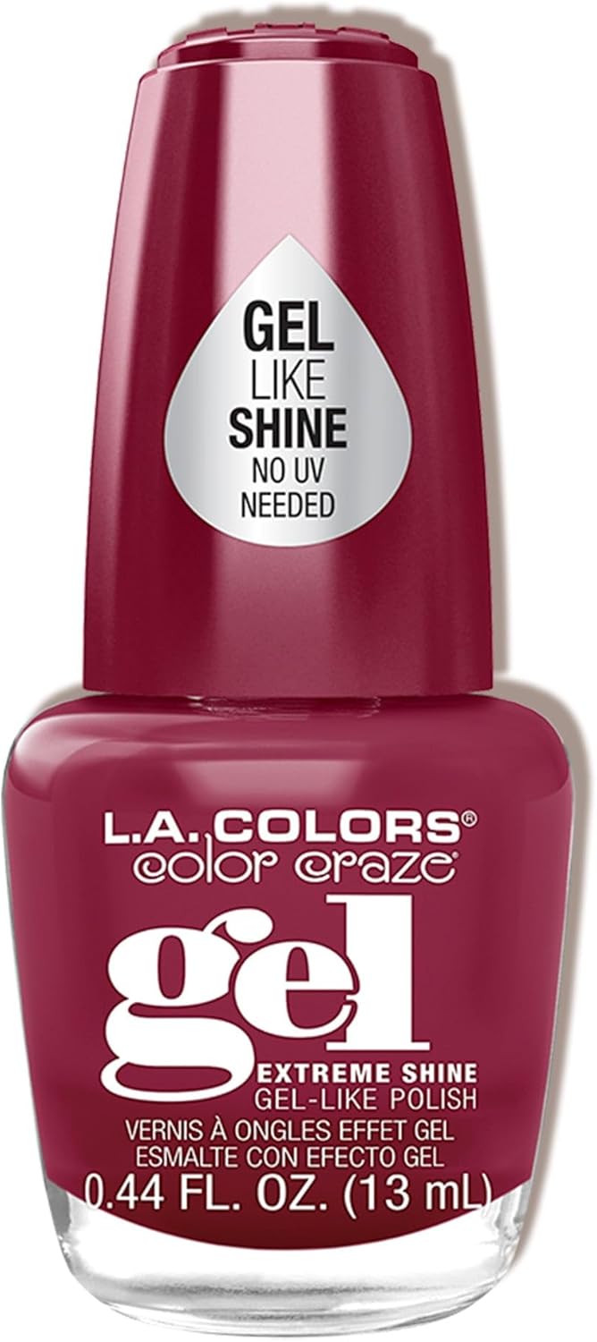 L.A. COLORS color craze Gel extreme shine - 13 mlL.A. COLORS081555547059Nail PolishNail Polish
