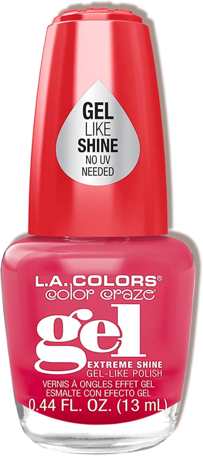 L.A. COLORS color craze Gel extreme shine - 13 mlL.A. COLORS081555547301Nail PolishNail Polish
