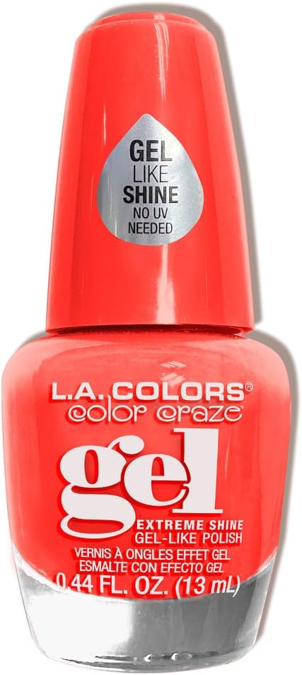 L.A. COLORS color craze Gel extreme shine - 13 mlL.A. COLORS081555547387Nail PolishNail Polish