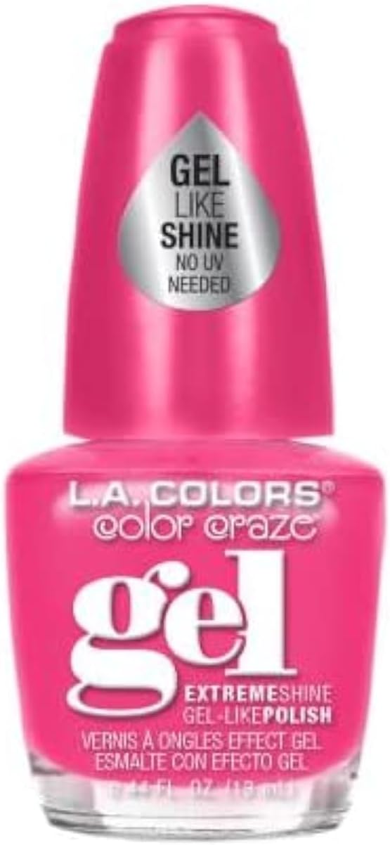 L.A. COLORS color craze Gel extreme shine - 13 mlL.A. COLORS081555547448Nail PolishNail Polish