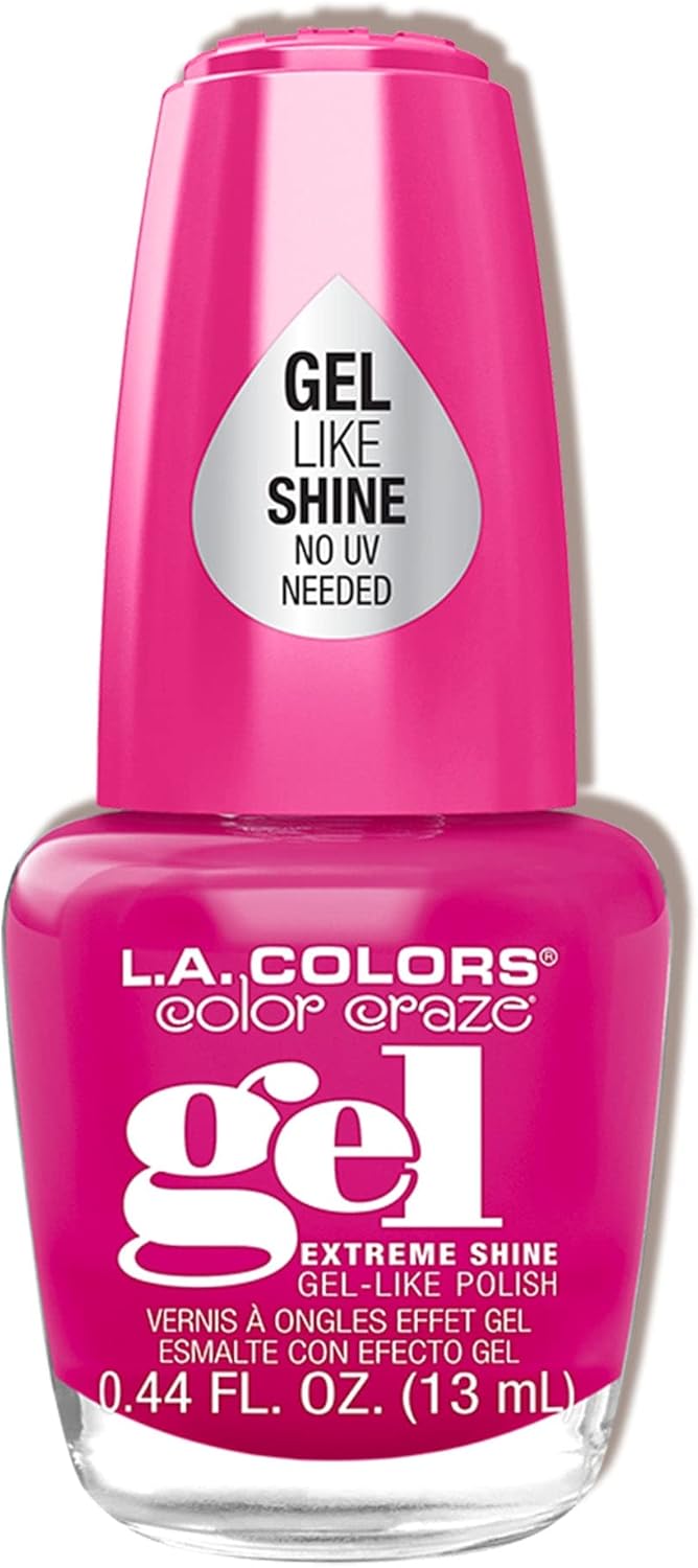 L.A. COLORS color craze Gel extreme shine - 13 mlL.A. COLORS081555547592Nail PolishNail Polish