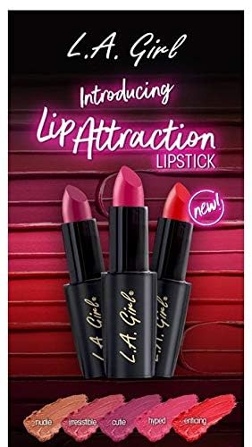 L.A. Girl Lip Attraction LipstickL.A. Girl081555355852LipstickLipstick