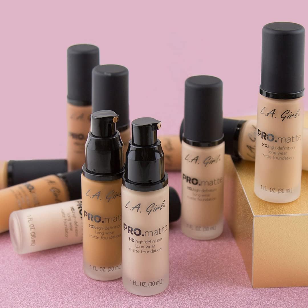 L.A. Girl Pro Mattte Hight Definition Long Wear Matte Foundation - 30mlL.A. Girl081555966799FoundationFoundation